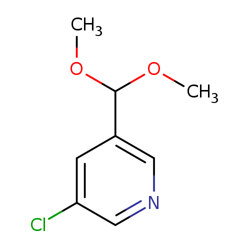 COC(c1cncc(c1)Cl)OC