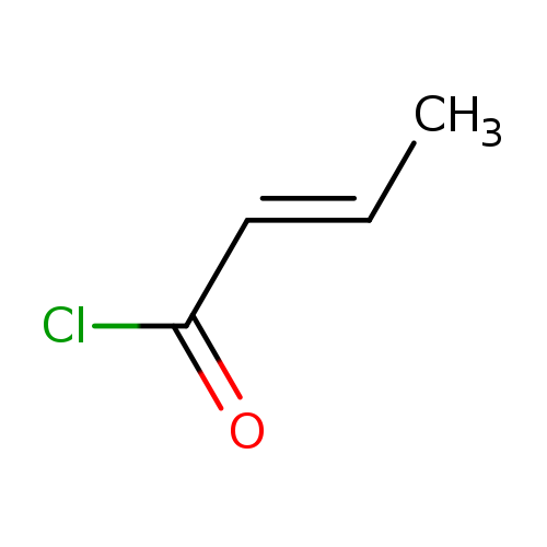 C/C=C/C(=O)Cl