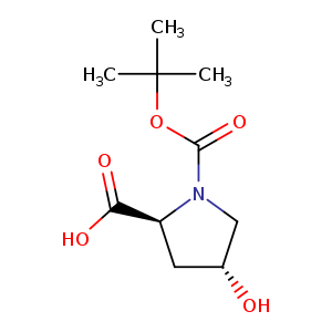 O[C@H]1CN([C@@H](C1)C(=O)O)C(=O)OC(C)(C)C