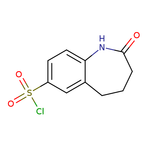 O=C1CCCc2c(N1)ccc(c2)S(=O)(=O)Cl