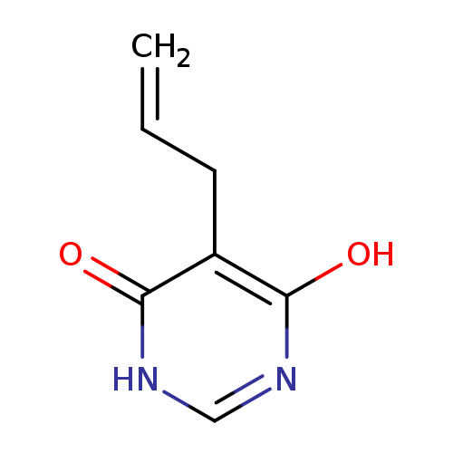 Oc1nc[nH]c(=O)c1CC=C