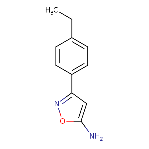 CCc1ccc(cc1)c1noc(c1)N