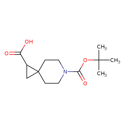 O=C(N1CCC2(CC1)CC2C(=O)O)OC(C)(C)C