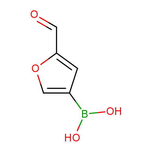 O=Cc1occ(c1)B(O)O