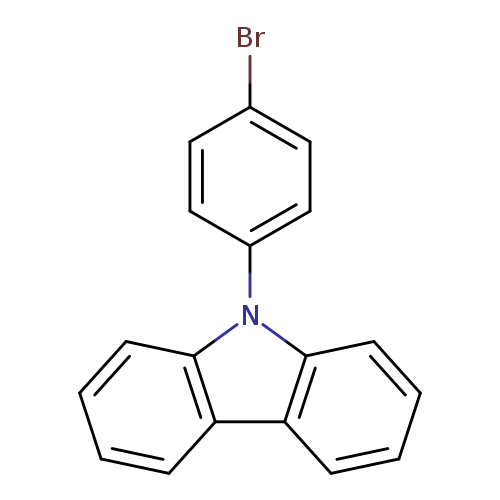 Brc1ccc(cc1)n1c2ccccc2c2c1cccc2