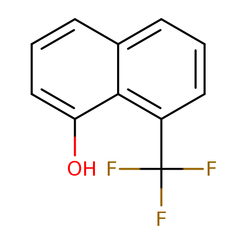 Oc1cccc2c1c(ccc2)C(F)(F)F