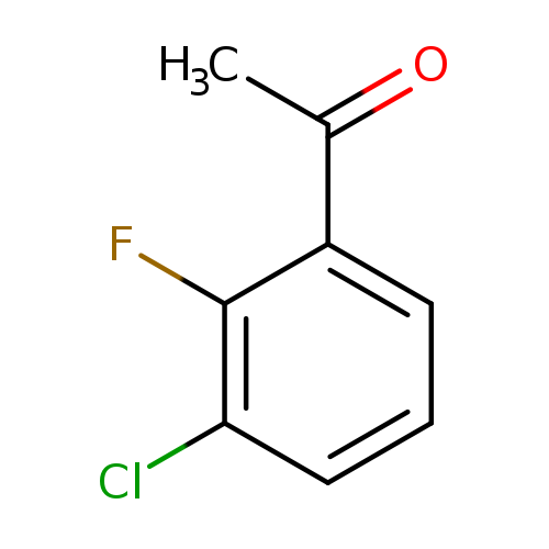 CC(=O)c1cccc(c1F)Cl