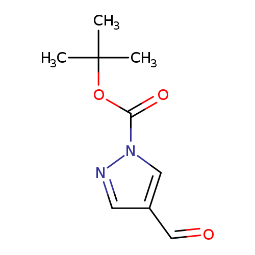 O=Cc1cnn(c1)C(=O)OC(C)(C)C