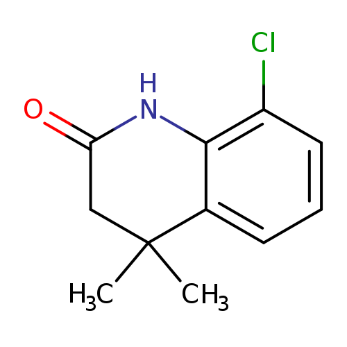 O=C1Nc2c(Cl)cccc2C(C1)(C)C