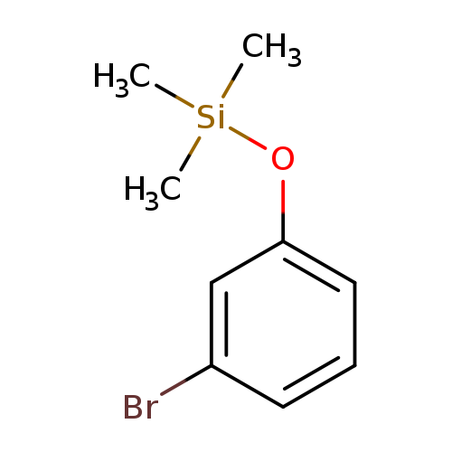 Brc1cccc(c1)O[Si](C)(C)C