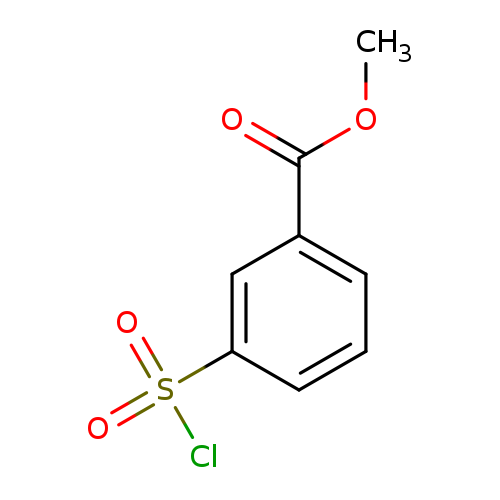 COC(=O)c1cccc(c1)S(=O)(=O)Cl