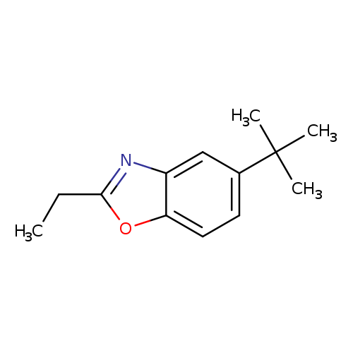 CCc1oc2c(n1)cc(cc2)C(C)(C)C