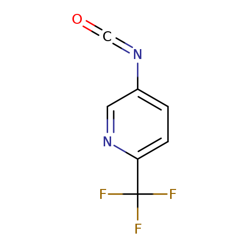 O=C=Nc1ccc(nc1)C(F)(F)F