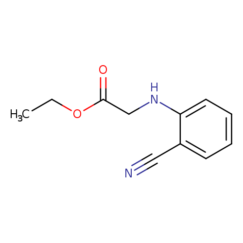CCOC(=O)CNc1ccccc1C#N
