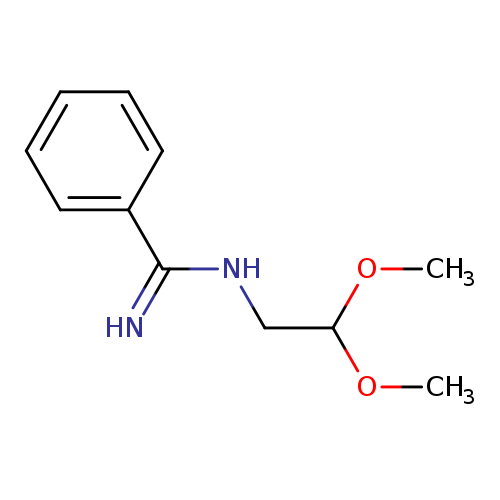 COC(CNC(=N)c1ccccc1)OC