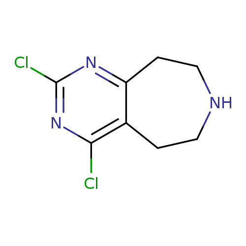 Clc1nc2CCNCCc2c(n1)Cl