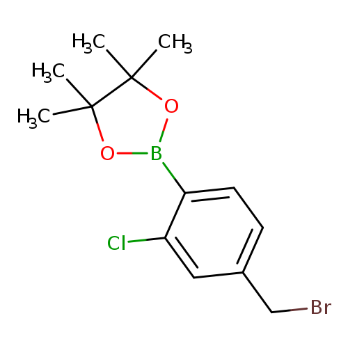 BrCc1ccc(c(c1)Cl)B1OC(C(O1)(C)C)(C)C