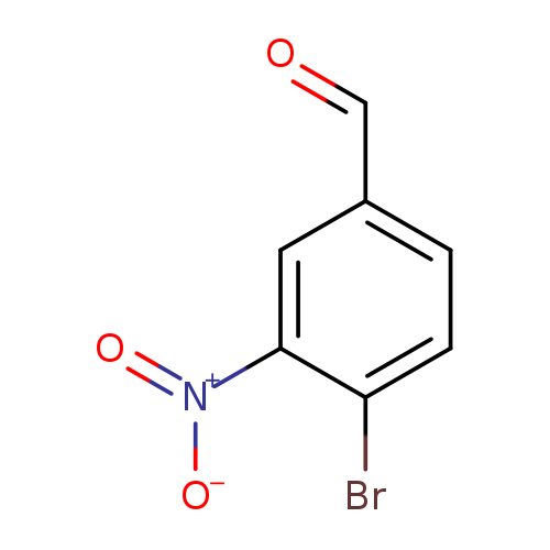 O=Cc1ccc(c(c1)[N+](=O)[O-])Br