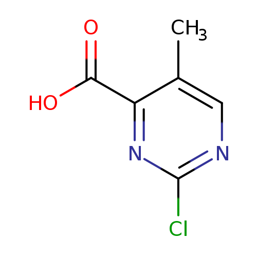 Clc1ncc(c(n1)C(=O)O)C