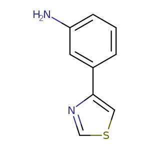 Nc1cccc(c1)c1cscn1