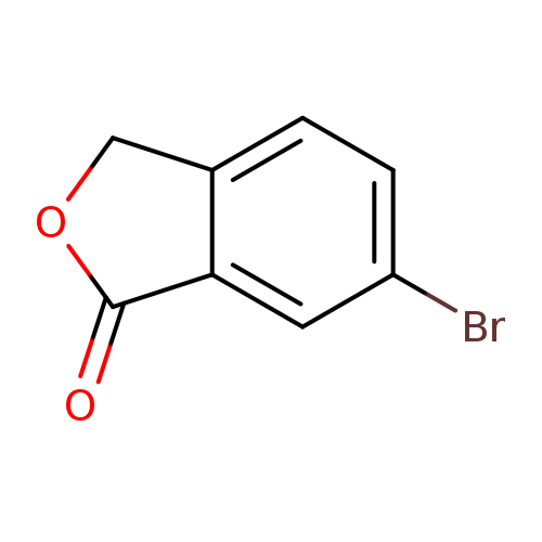 Brc1ccc2c(c1)C(=O)OC2