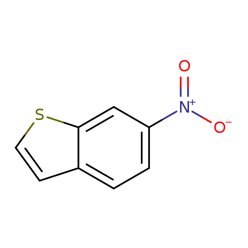[O-][N+](=O)c1ccc2c(c1)scc2