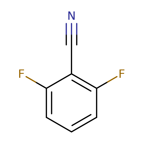 N#Cc1c(F)cccc1F