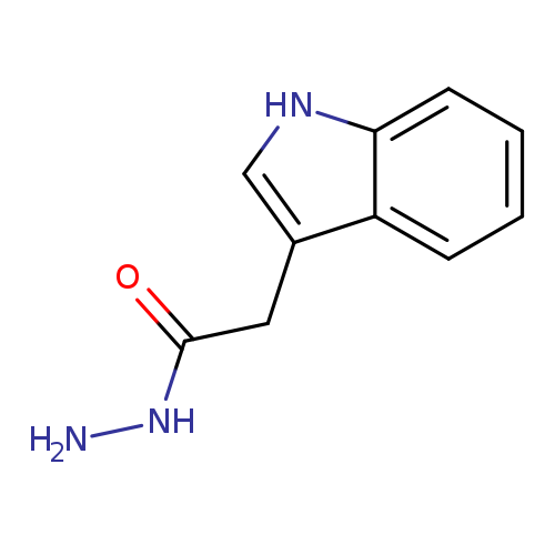 NNC(=O)Cc1c[nH]c2c1cccc2