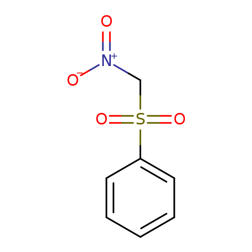 O=S(=O)(c1ccccc1)C[N+](=O)[O-]