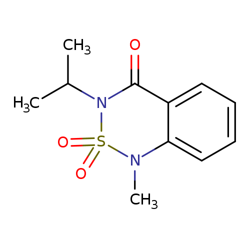 CC(N1C(=O)c2ccccc2N(S1(=O)=O)C)C