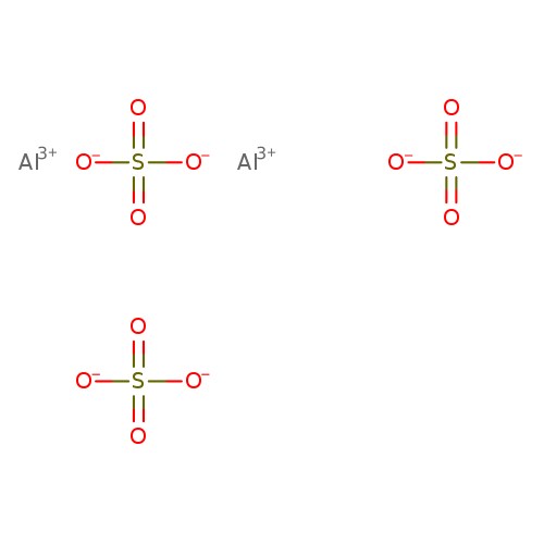 [O-]S(=O)(=O)[O-].[O-]S(=O)(=O)[O-].[O-]S(=O)(=O)[O-].[Al+3].[Al+3]