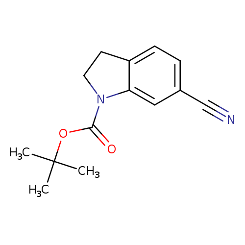 N#Cc1ccc2c(c1)N(CC2)C(=O)OC(C)(C)C