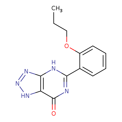 CCCOc1ccccc1c1nc(=O)c2c([nH]1)nn[nH]2