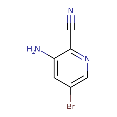 N#Cc1ncc(cc1N)Br