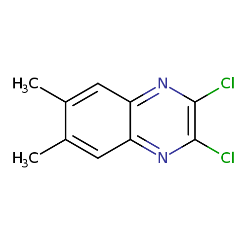 Cc1cc2nc(Cl)c(nc2cc1C)Cl