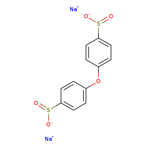 [O-]S(=O)c1ccc(cc1)Oc1ccc(cc1)S(=O)[O-].[Na+].[Na+]