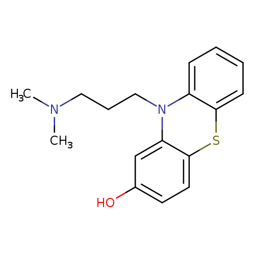 CN(CCCN1c2ccccc2Sc2c1cc(O)cc2)C