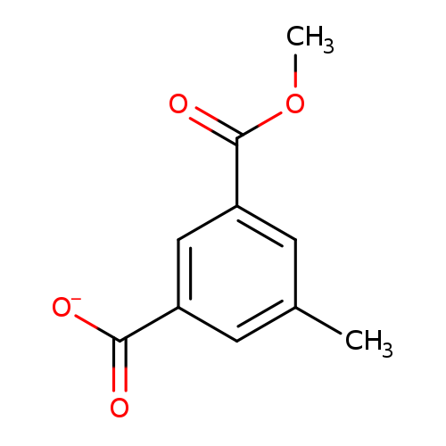 COC(=O)c1cc(C)cc(c1)C(=O)[O-]