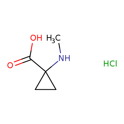 CNC1(CC1)C(=O)O.Cl