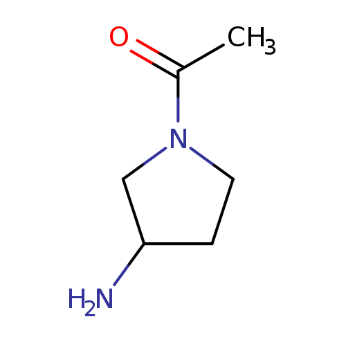 NC1CCN(C1)C(=O)C