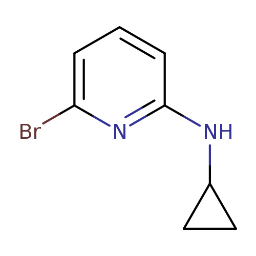 Brc1cccc(n1)NC1CC1