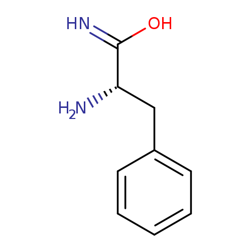 N[C@H](C(=N)O)Cc1ccccc1