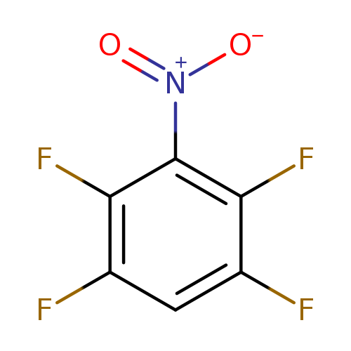 Fc1cc(F)c(c(c1F)[N+](=O)[O-])F