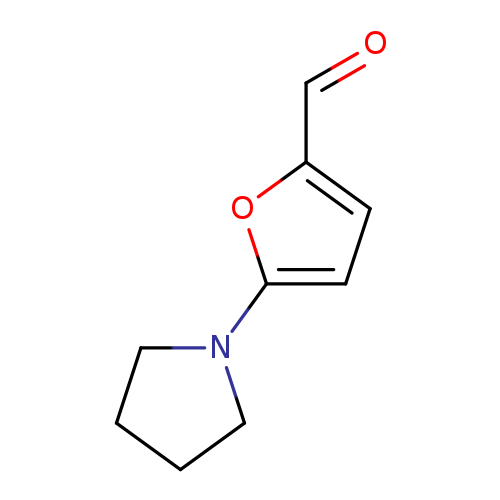 O=Cc1ccc(o1)N1CCCC1