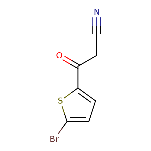 Brc1ccc(s1)C(=O)CC#N