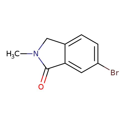 Brc1ccc2c(c1)C(=O)N(C2)C