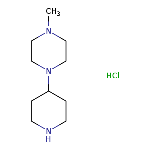 CN1CCN(CC1)C1CCNCC1.Cl