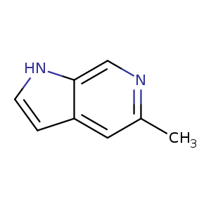 Cc1ncc2c(c1)cc[nH]2