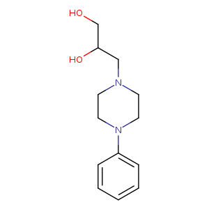 OCC(CN1CCN(CC1)c1ccccc1)O