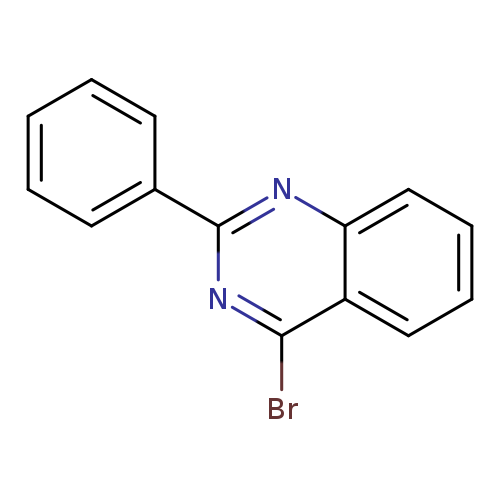 Brc1nc(nc2c1cccc2)c1ccccc1